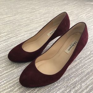 LK Bennett Suede Platform Pumps